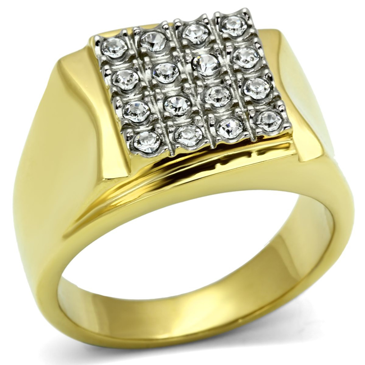 Buy KuberBox 18K Gold and Diamond Bruce Ring For Men Size 30 at Amazon.in